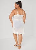 Open Knit Coverup Dress