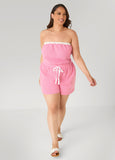Moon To Noon Strapless Romper