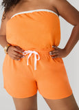 Moon To Noon Strapless Romper