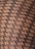 Herringbone Footed Tights