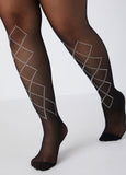 Crystal Sheer Footed Tights