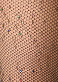 Crystal Fishnet Tights