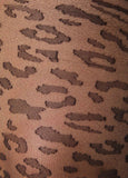 Leopard Footed Tights