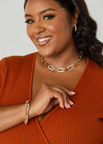 Three Piece Crystal Necklace Set