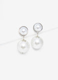 Faux Pearl Drop Earrings