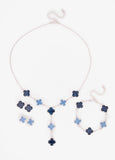 Four Piece Clover Necklace Set