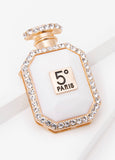 Trendy Statement Crystal Perfume Brooch Luxe For Less Fashion Pin