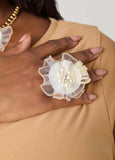 Embellished Rosette Stretch Ring