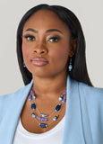 Layered Beaded Necklace Set