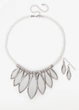 Denim Necklace Set
