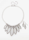 Denim Necklace Set