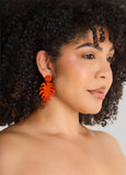 Marbled Leaf Earrings