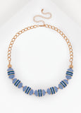Bead Gold Tone Necklace