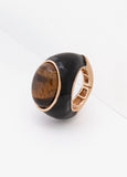 Faux Tigers Eye Stretch Ring