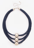 Beaded Corded Necklace