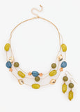 Multistrand Beaded Necklace Set