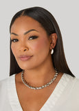 Silver Tone San Marco Necklace Set