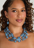Layered Bead Necklace Set