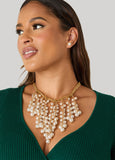 Faux Pearl Necklace