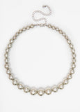 Metallic Bead Necklace