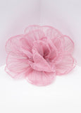 Crinkled Oversized Flower Pin
