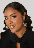 Leopard Hoop Earrings