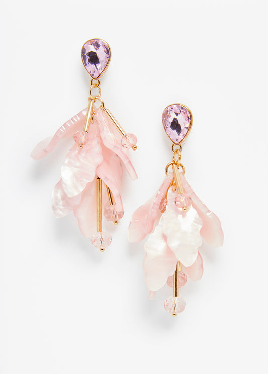 Dangle Petal Earrings