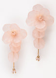 Textured Flower Earrings