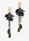 Matte Flower Petal Earrings