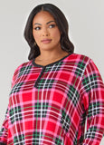 Pillow Talk Plaid Sleepshirt