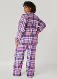 UnBearably Cute Plaid Pajama Set