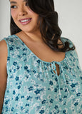 Anne Klein Floral Chemise