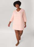 Anne Klein Striped Sleepshirt