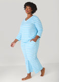 Anne Klein Striped Pajama Set
