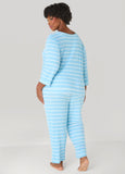 Anne Klein Striped Pajama Set