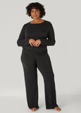 Love To Sleep Ribbed Pajama Set