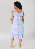 Ellen Tracy Printed Night Gown