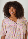 Moon To Noon Floral Sleep Dress