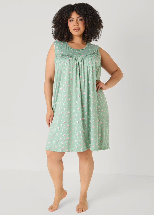 Moon To Noon Floral Nightgown