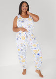 Moon To Noon Printed PJs Set