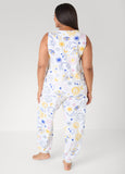 Moon To Noon Printed PJs Set