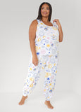 Moon To Noon Printed PJs Set
