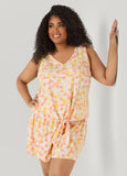 Moon To Noon Fruit Print Short Set
