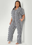 Moon To Noon Floral PJs Set