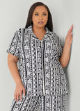 Moon To Noon Floral PJs Set