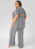 Moon To Noon Floral PJs Set