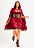 Plus Size Red Riding Hood Halloween Costume