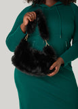 Faux Fur Shoulder Bag