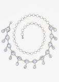 Teardrop Crystal Chain Belt