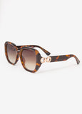 Square Tortoiseshell Sunglasses
